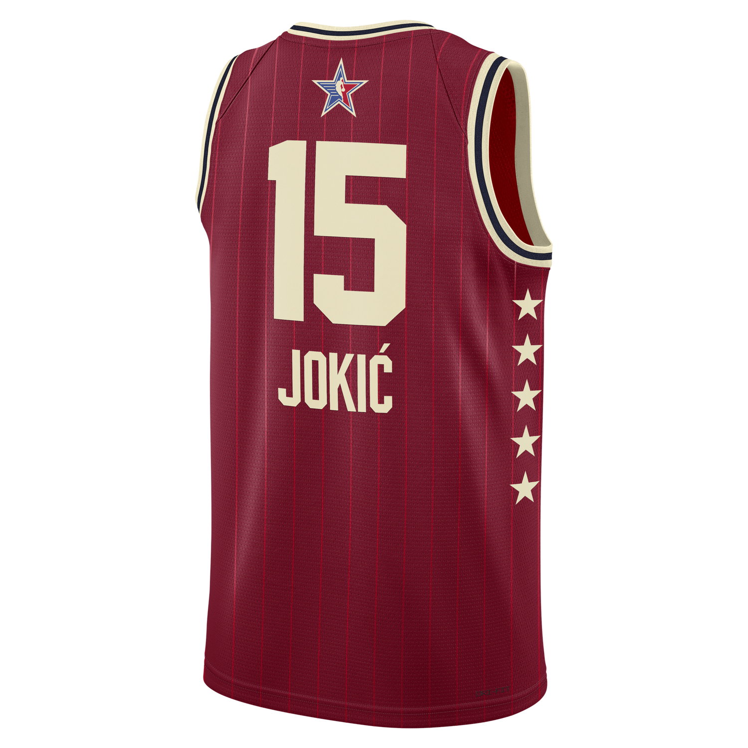 Dres Jordan Dri-FIT Swingman Nikola Jokić 2024 All-Star Weekend Jersey Červená | FQ7732-606, 1