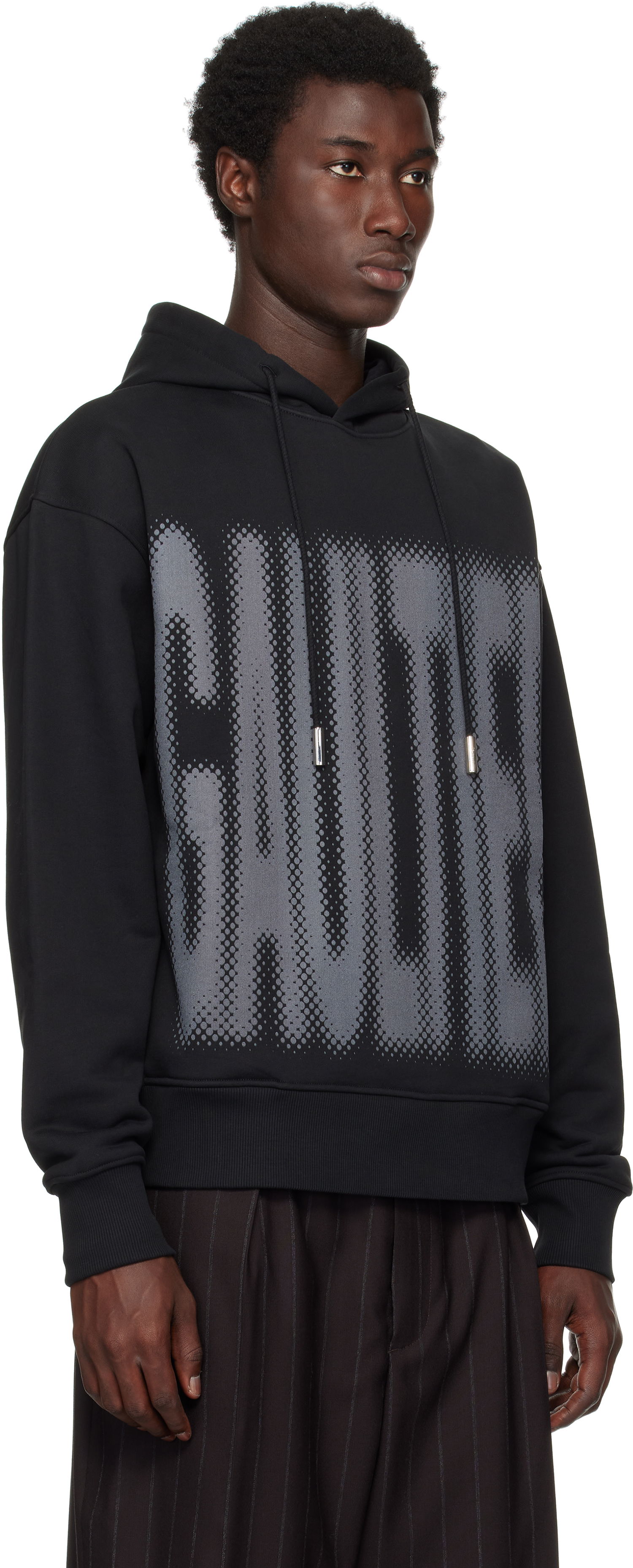 Mikina Jean Paul Gaultier Jean Paul Gaultier 'The Gaultier' Hoodie Čierna | 25/03-W-TO299-J003-0004, 1