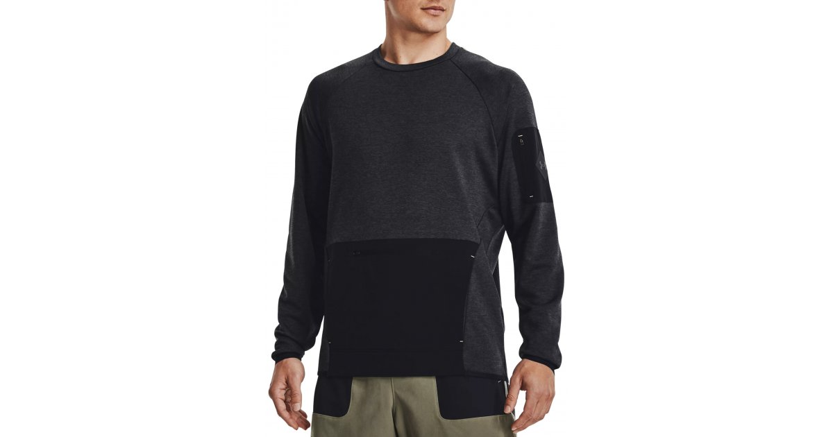 Mikina Under Armour Terrain Terry Crewneck Sweatshirt Šedá | 1370509-001, 1