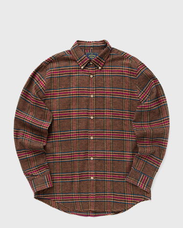 Košeľa Portuguese Flannel Flannel Long Sleeve Shirt Vínová | AW24.070.PONTE, 0