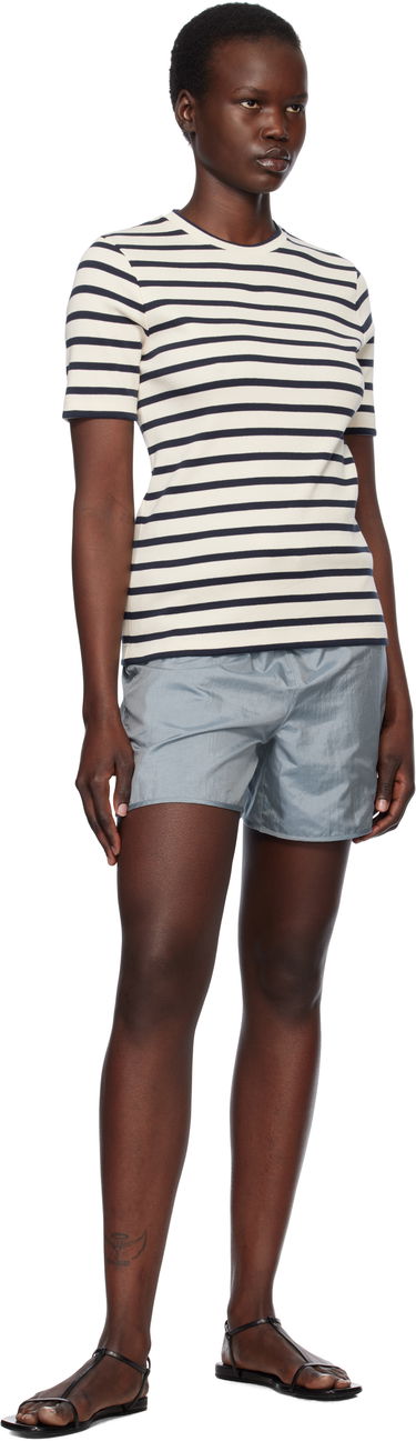 Tričko Jil Sander Stripe T-Shirt Béžová | J40GC0111_J46497, 3