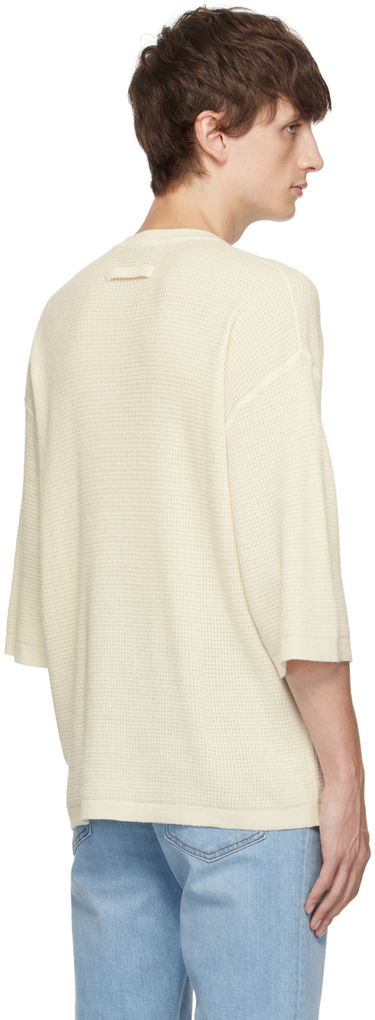 Sveter ZEGNA Zegnia x The Elder Statesman Crewneck T-Shirt Béžová | TCT4SA6-TSH, 2