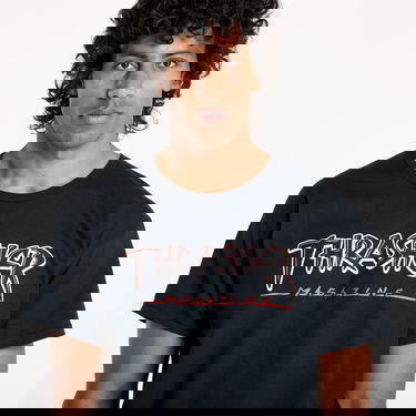 Tričko Thrasher Thrasher Slash T-Shirt Čierna | 145684, 1