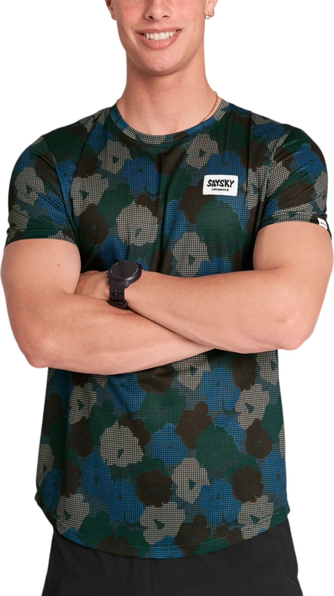 Tričko Saysky Flower Combat T-Shirt Rôznofarebný | omrss31c1046-omrss31c1046, 0