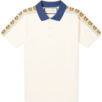 Polo tričko Gucci Taped Logo Polo Bone Béžová | 598949-XJB0Q-9247, 1