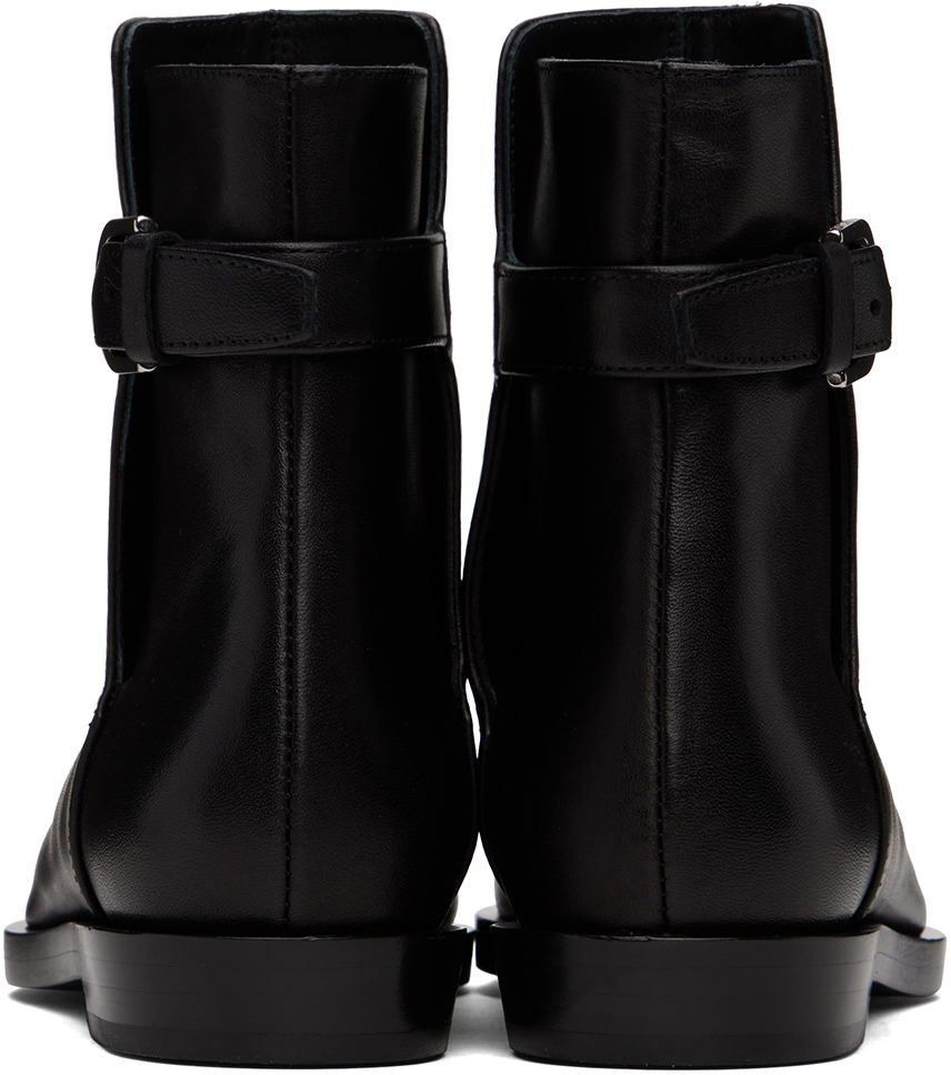 Tenisky a topánky TOTEME 'The Belted' Ankle Boots Čierna | 241-WAS1006-LE0035, 1