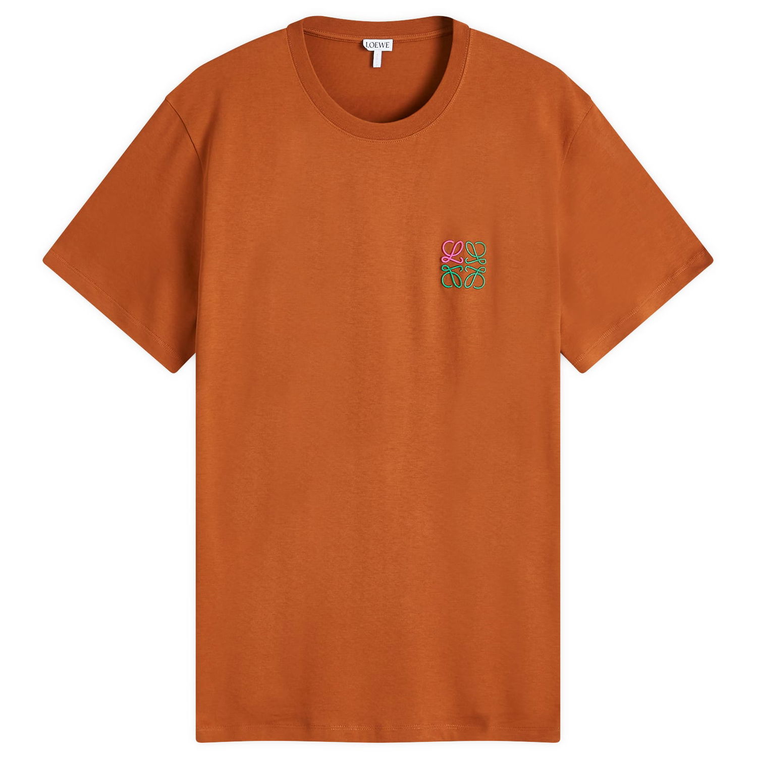Tričko Loewe Anagram Embroidered T-Shirt Oranžová | H526Y22X75-3552, 0