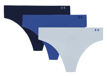 Nohavičky Under Armour Under Armour Solid 3-Pack Thong Underwear Rôznofarebný | 1383893-453, 0