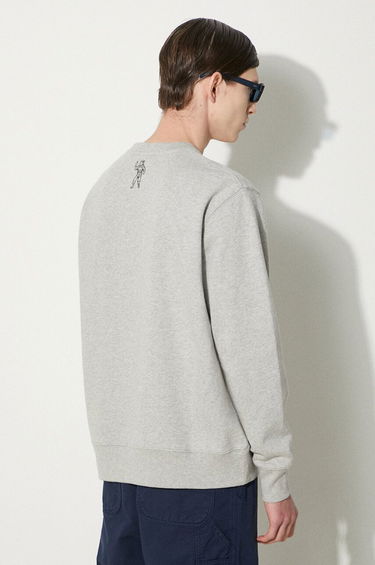 Mikina BILLIONAIRE BOYS CLUB Billionaire Boys Club Big Catch Crewneck Sweatshirt Šedá | B24230, 2