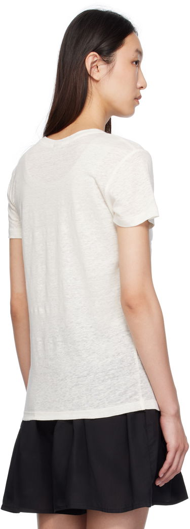 Tričko Baserange Baserange Sevinc T-Shirt Biela | TOST-JL-SU25, 2