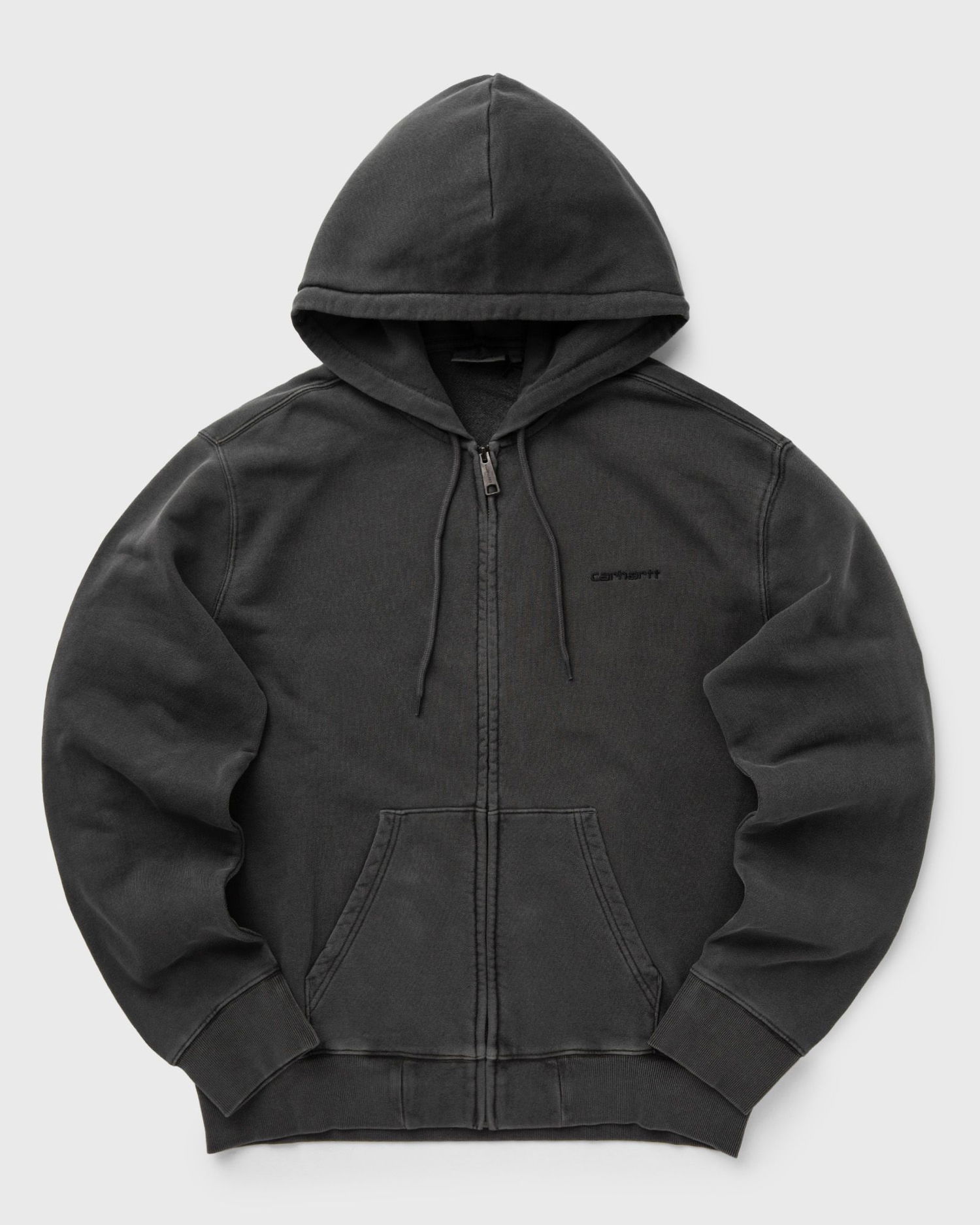 Mikina Carhartt WIP Hooded Duster Script Jacket Šedá | I033619-89.GD, 0