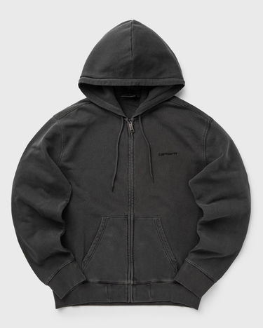 Mikina Carhartt WIP Hooded Duster Script Jacket Šedá | I033619-89.GD, 0
