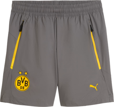 Šortky Puma Borussia Dortmund Relaxed Woven Shorts Šedá | 781702-21, 0