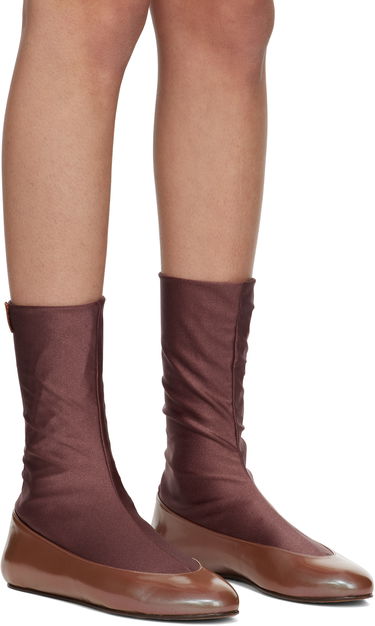 Oblečenie KIKO KOSTADINOV Kiko Kostadinov Proxima Short Ballerina Flats Hnedá | KKWSS25FT03-163, 3