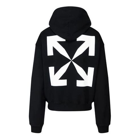 Mikina Off-White Pascal Print Over Hoodie Čierna | OMBB037F20FLE0121001, 0