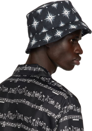 Klobúk AMIRI AMIRI Starburst Print Bucket Hat Čierna | AMHABY1011, 2
