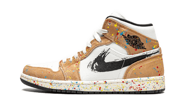 Tenisky a topánky Jordan Air Jordan 1 Mid SE "Brushstroke" GS Rôznofarebný | DA8006-100, 0