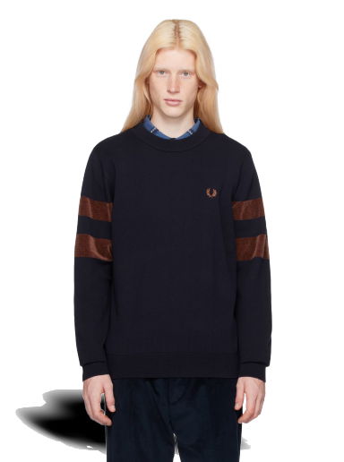 Sveter Fred Perry Tipping Sweater Navy | K6542-608