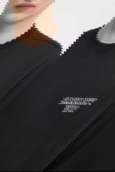 Mikina Carhartt WIP Alumni Plain Crewneck Sweatshirt Čierna | I035190.89XX, 3