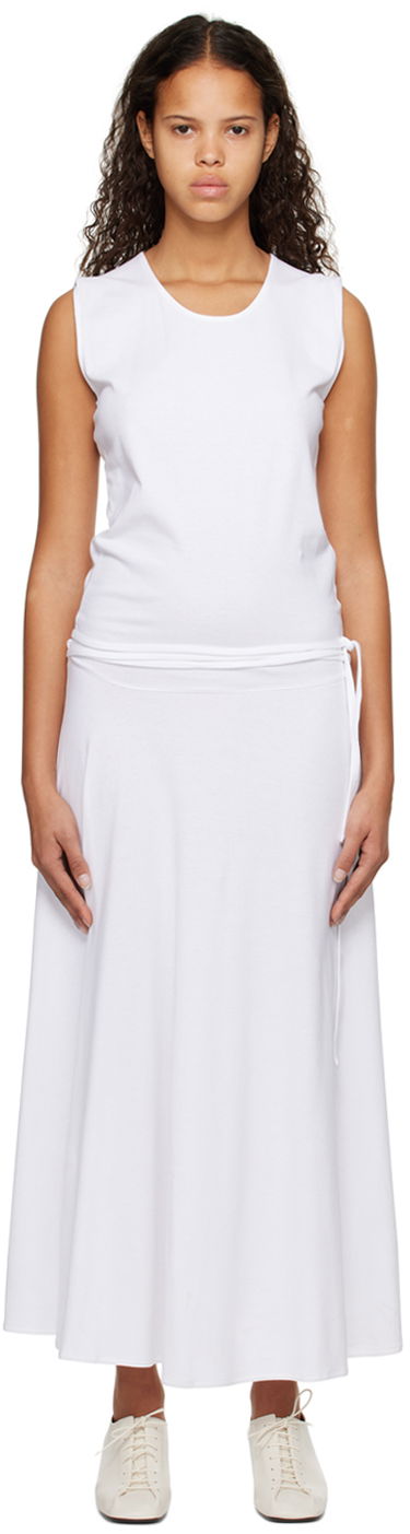 Šaty LEMAIRE Lemaire Belted Midi Dress Biela | DR1012 LJ054, 0
