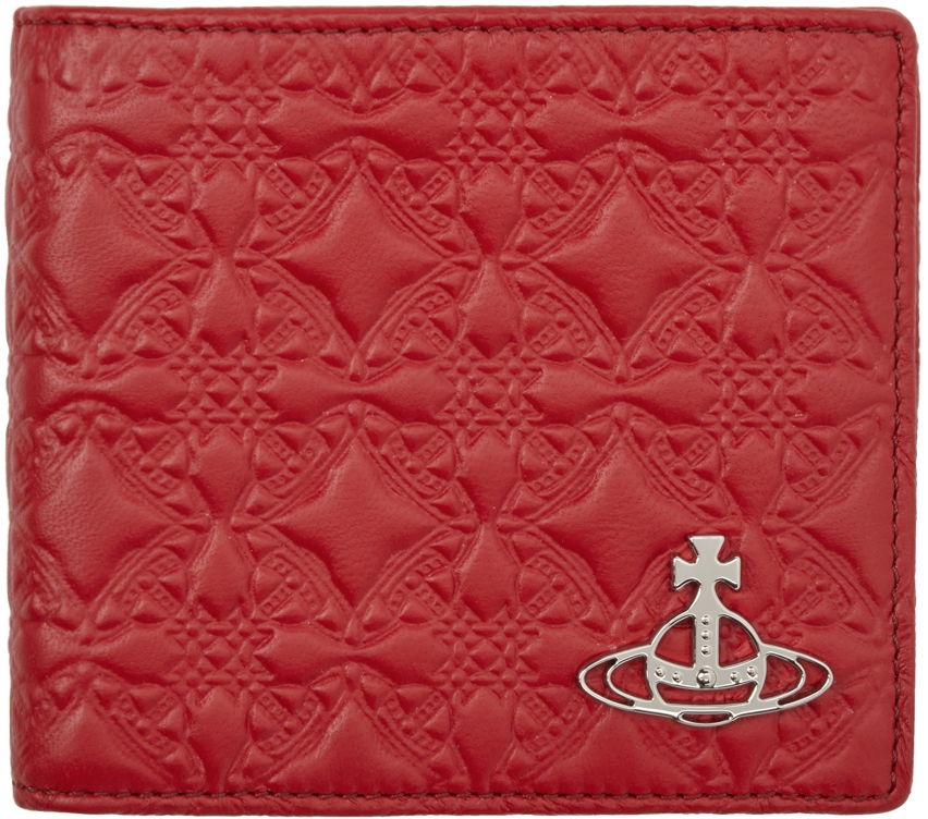 Red Billfold Wallet