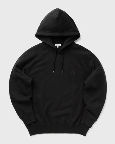 Mikina NORSE PROJECTS Marten Relaxed Organic Raglan N Patch Hoodie Čierna | N20-1368-9999, 0