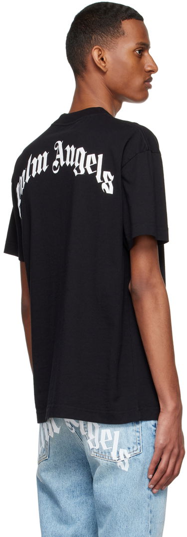 Tričko Palm Angels Broken Palm Tee Čierna | PMAA001S22JER0221055, 2
