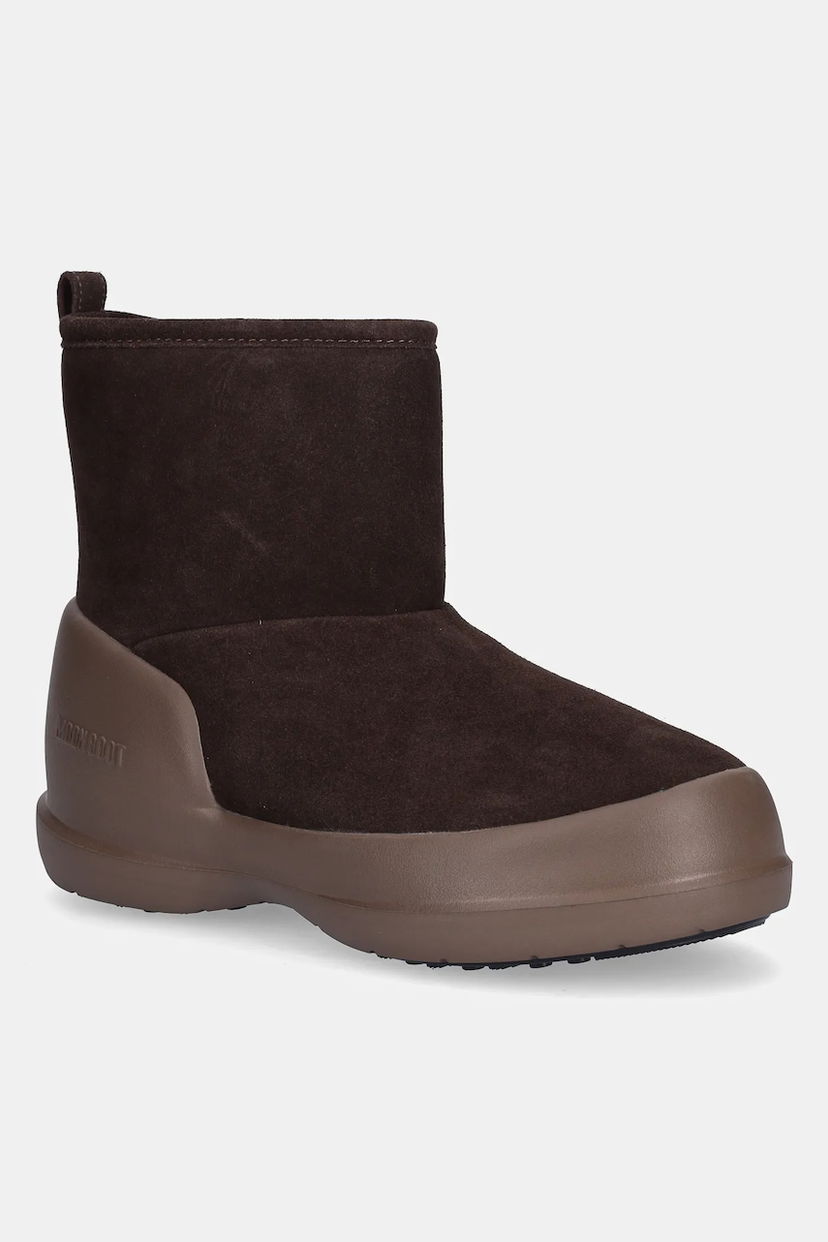 Tenisky a topánky Moon Boot MEZZALUNA Suede Mid Snow Boots Hnedá | 80D2500060.M010