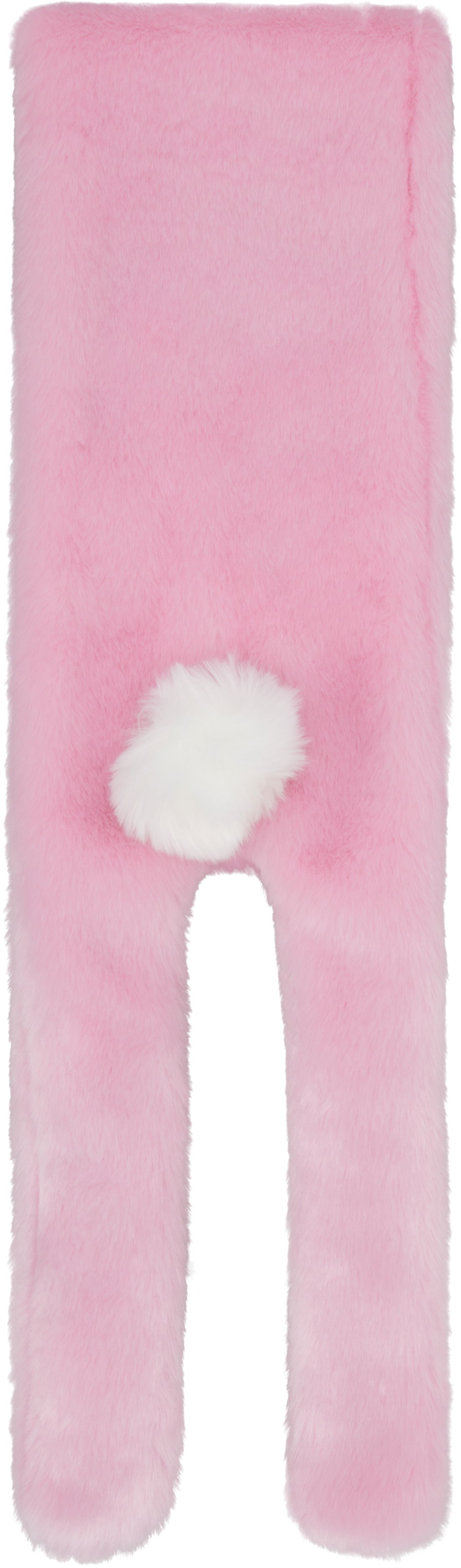 Šál KENZO Kenzo Bunny Faux-Fur Scarf Ružová | FF62EW0169FW, 1