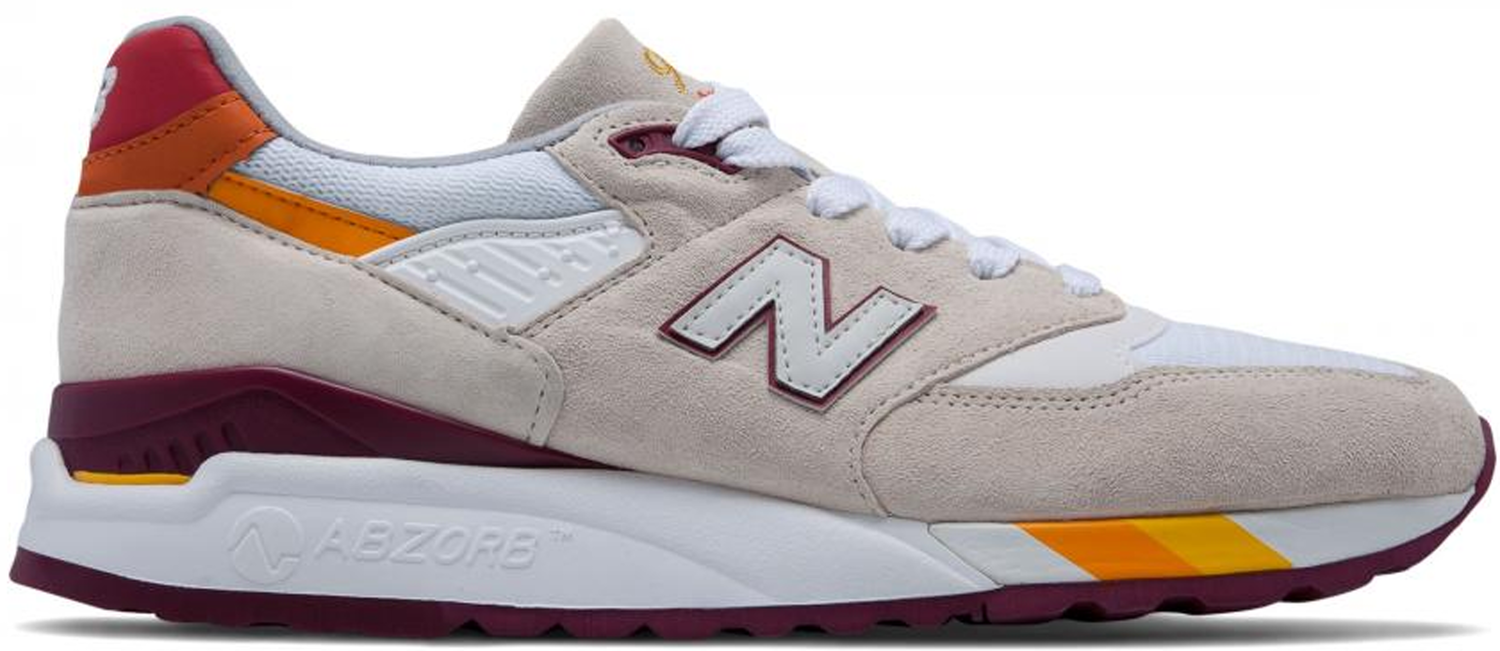 Tenisky a topánky New Balance 998 "Coumarin Pack White Burgundy" Biela | M998CST, 0