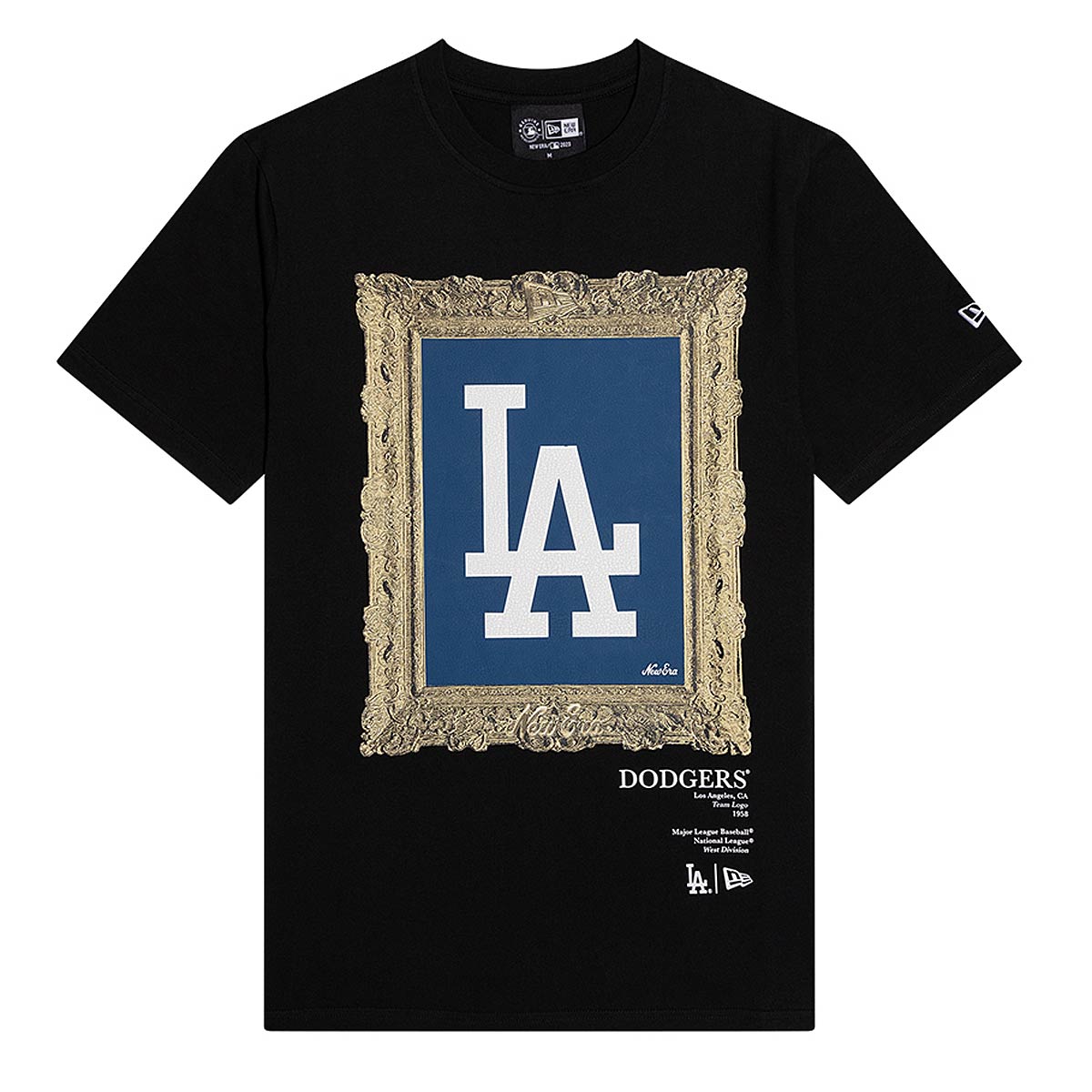 Tričko New Era Los Angeles Dodgers Circus Graphic T-Shirt Čierna | 60431226, 1