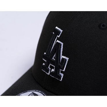 Šiltovka New Era 9FORTY MLB Pop Outline Los Angeles Dodgers - Black / White One Size Čierna | 60471464, 3