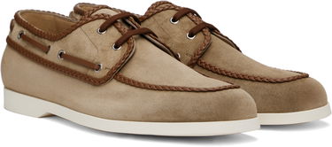Tenisky a topánky Valentino Valentino Garavani New Leisure Boat Shoes Béžová | 6Y2S0J38VNN, 3