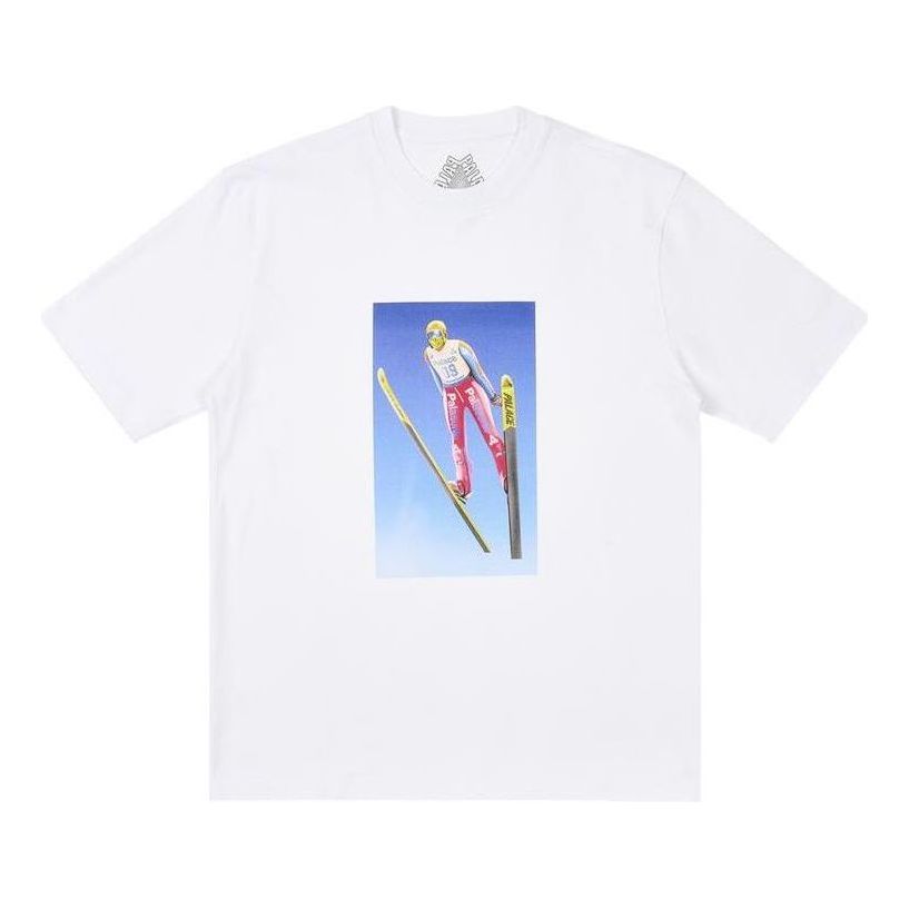 Tričko Palace Palace Lift Off Graphic T-Shirt Biela | P25TS288
