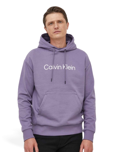 Mikina CALVIN KLEIN Hoodie Fialová | K10K111345