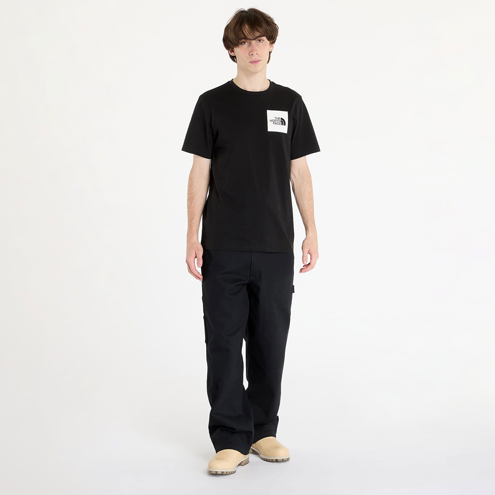 T-shirt Ss Fine Tee TNF Black XL