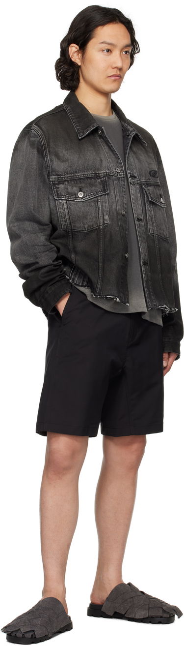 Bunda We11done We11done Sporty Selldone Denim Jacket Čierna | WD-DJ1-25-308-U-BK, 3