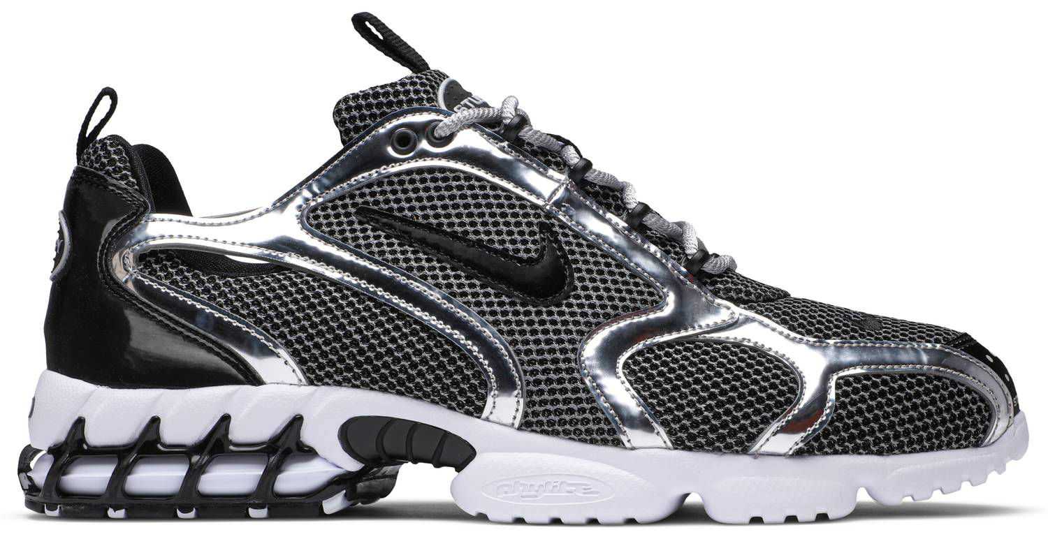 Tenisky a topánky Nike Stussy x Air Zoom Spiridon Caged 2 "Pure Platinum" Metalická | CU1854-001, 0
