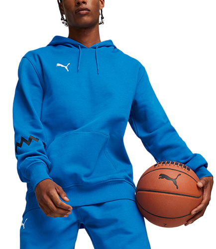 Mikina Puma Hoops Team Hoodie Modrá | 676648-05, 0