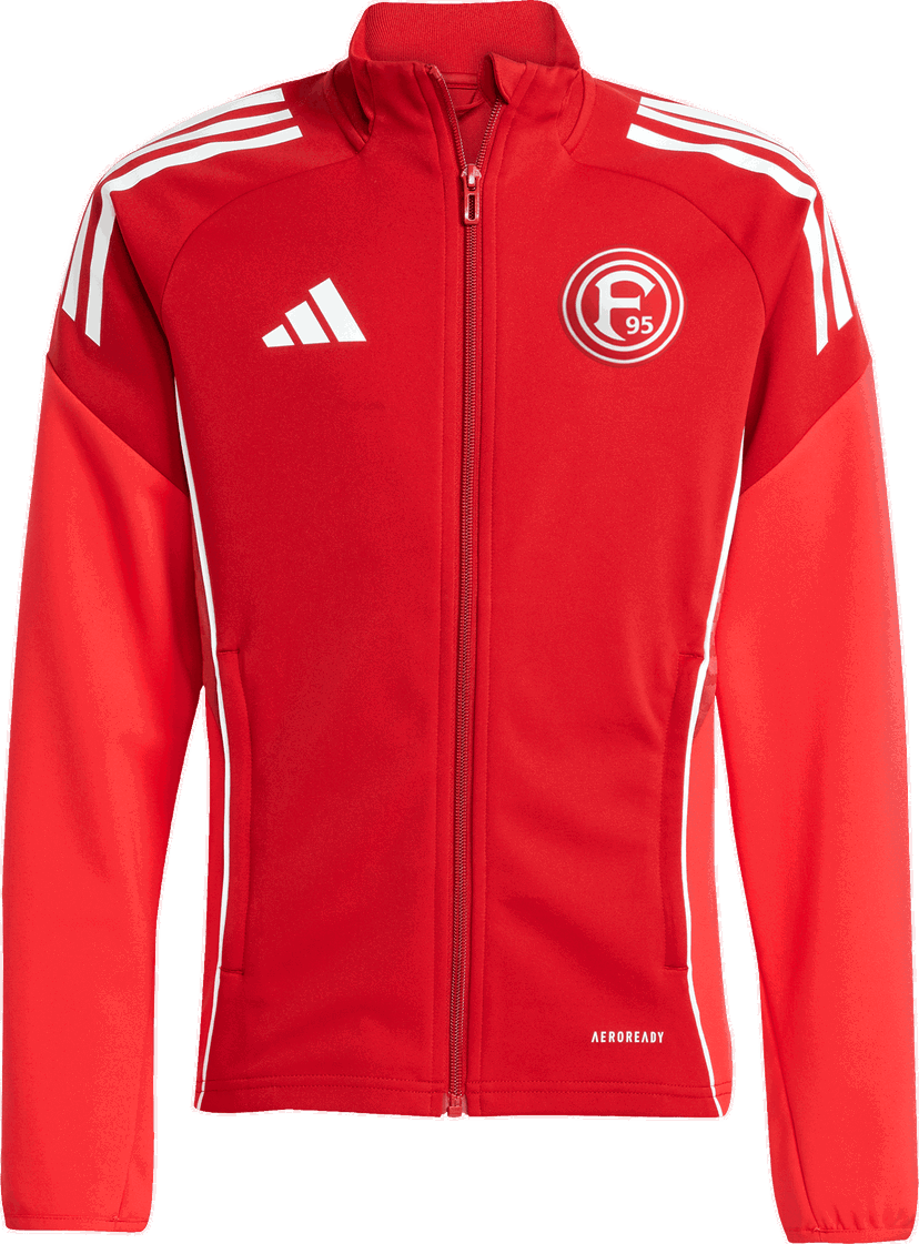 Bunda adidas Originals Fortuna Düsseldorf Full-Zip Training Jacket Červená | 6f95ji6506