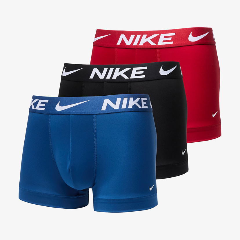 Spodná bielizeň a ponožky Nike Trunk 3-Pack Multicolor Rôznofarebný | 0000KE1156-612