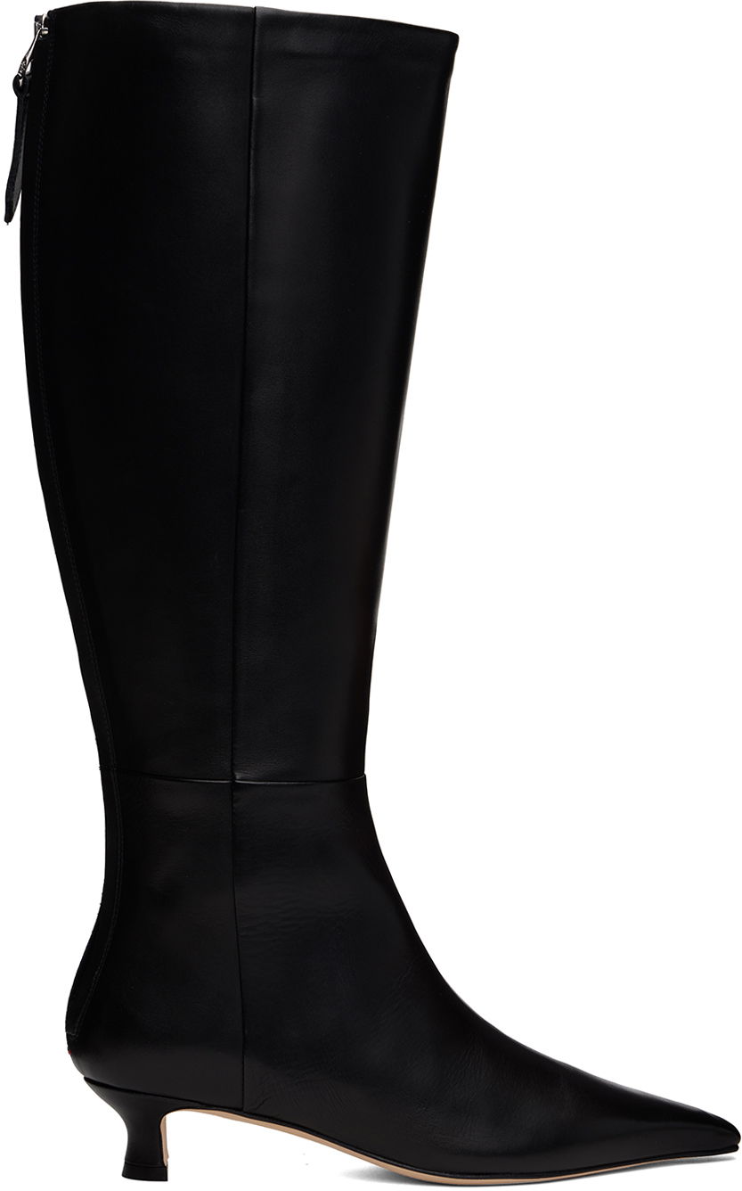 Šaty Aeyde Aeyde Zazie Leather Tall Boots Čierna | A11-KB-ZAZSS35KT-223-800-001, 0