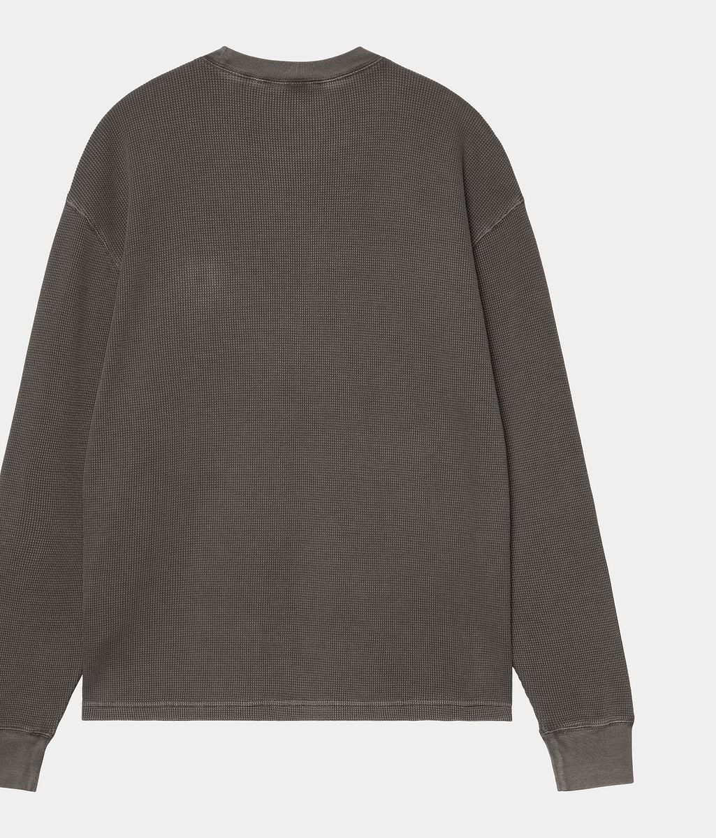 Tričko Carhartt WIP Long Sleeve Vista Waffle T-Shirt Šedá | I035304_5, 1