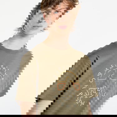 Tričko Horsefeathers Line Circle T-Shirt Zelené | SM1392A, 1