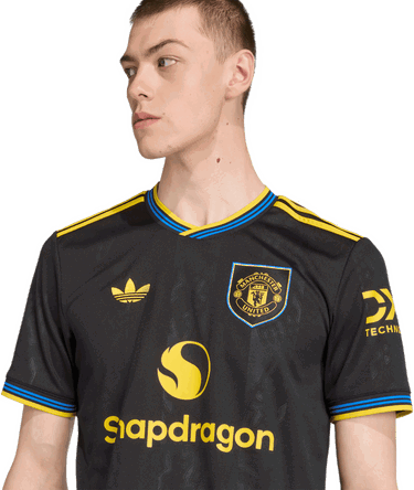 Dres adidas Performance Manchester United 25/26 Third Jersey Čierna | KD4225, 3