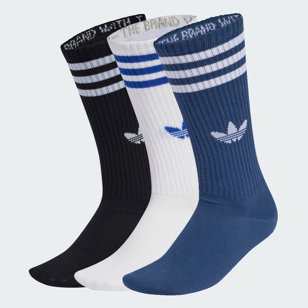 Ponožky adidas Performance 3-Stripes High Crew Socks 3-Pack Rôznofarebný | KD8240, 0