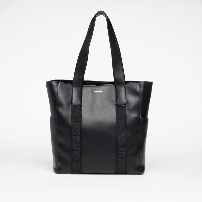 Taška cez rameno CALVIN KLEIN Bag Webbing Strap Tote Black Universal Čierna | LV04F3289G 2QP