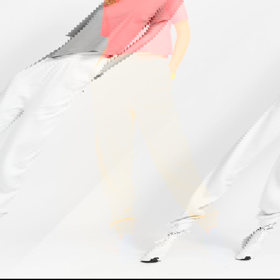Tepláky Urban Classics Ladies Organic High Waist Ballon Sweat Pants Béžová | TB4564 whitesand, 0
