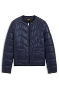 Chevron Quilted Water-Repellent Jacket