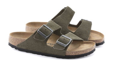 Tenisky a topánky Birkenstock Arizona BS Thyme Narrow Fit Zelené | 1025047, 5